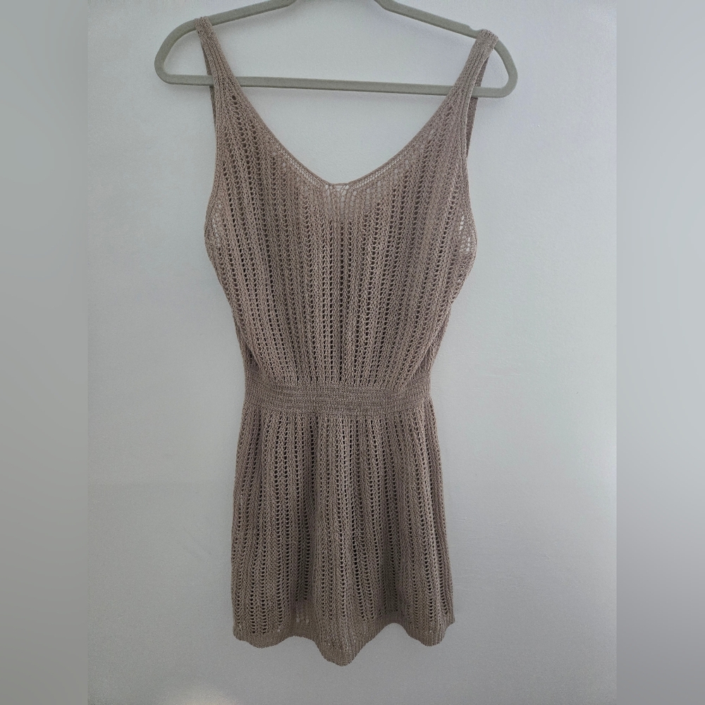 SWIM COVERUP BEIGE